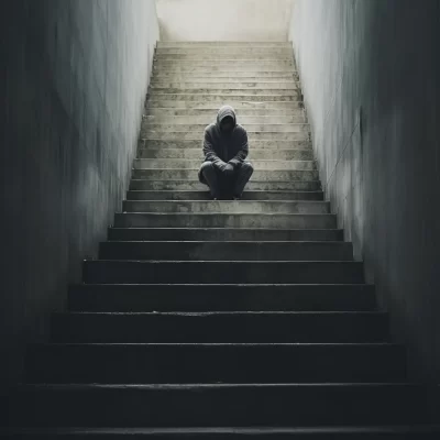 depressed-person-sitting-stairs